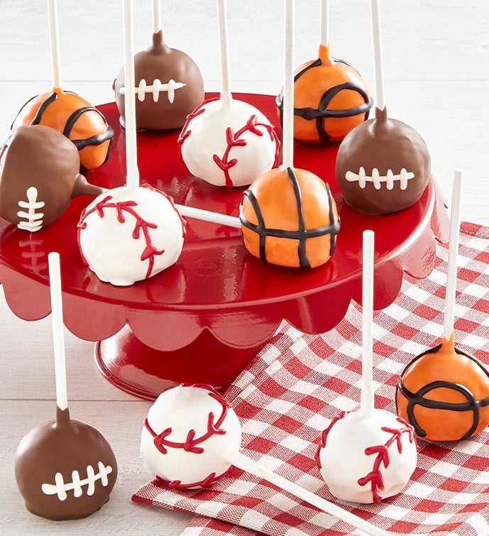 Father’s Day Sports Ball Cake Pops